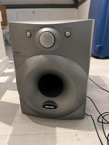 Philips actieve subwoofer 30W beschikbaar voor biedingen