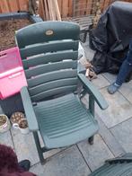 3x Tuinstoel - Kunststof - Inklapbaar, Tuin en Terras, Ophalen, Gebruikt, Kunststof, Inklapbaar
