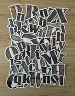 Alfabet stickers, Verzenden, Nieuw, Meerdere stickers