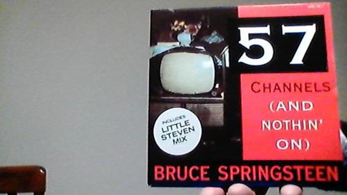 bruce spingsteen jukebox single 57 channels ( and noting -, Cd's en Dvd's, Vinyl Singles, Zo goed als nieuw, Single, Pop, Ophalen of Verzenden
