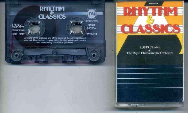 Louis Clark & The Royal Philharmonic Orchestra 12 nrs ZGAN, Cd's en Dvd's, Cassettebandjes, Zo goed als nieuw, Origineel, Klassiek