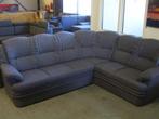 hoekbank ANNA stof / leer- print (bed / lade mogelijk) 1198,, Ophalen, 250 tot 300 cm, Hoekbank, Nieuw