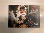 Max Verstappen fotokaart met handtekening, Verzamelen, Automerken, Motoren en Formule 1, Ophalen of Verzenden, Nieuw, Formule 1