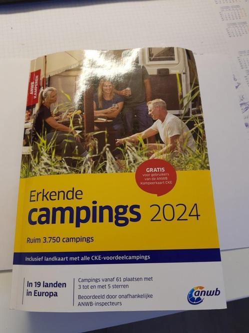 Campinggids ANWB 2024 inclusief CKE overzichtskaart, Boeken, Reisgidsen, Zo goed als nieuw, Campinggids, Europa, ANWB, Ophalen of Verzenden