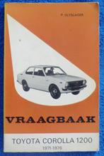 Vraagbaak Toyota Corolla 1200, 1971-1976 - P. Olyslager, Ophalen of Verzenden