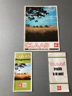 Claas Dominator 85/105 en nog 2 Claas programma Brochures, Ophalen of Verzenden