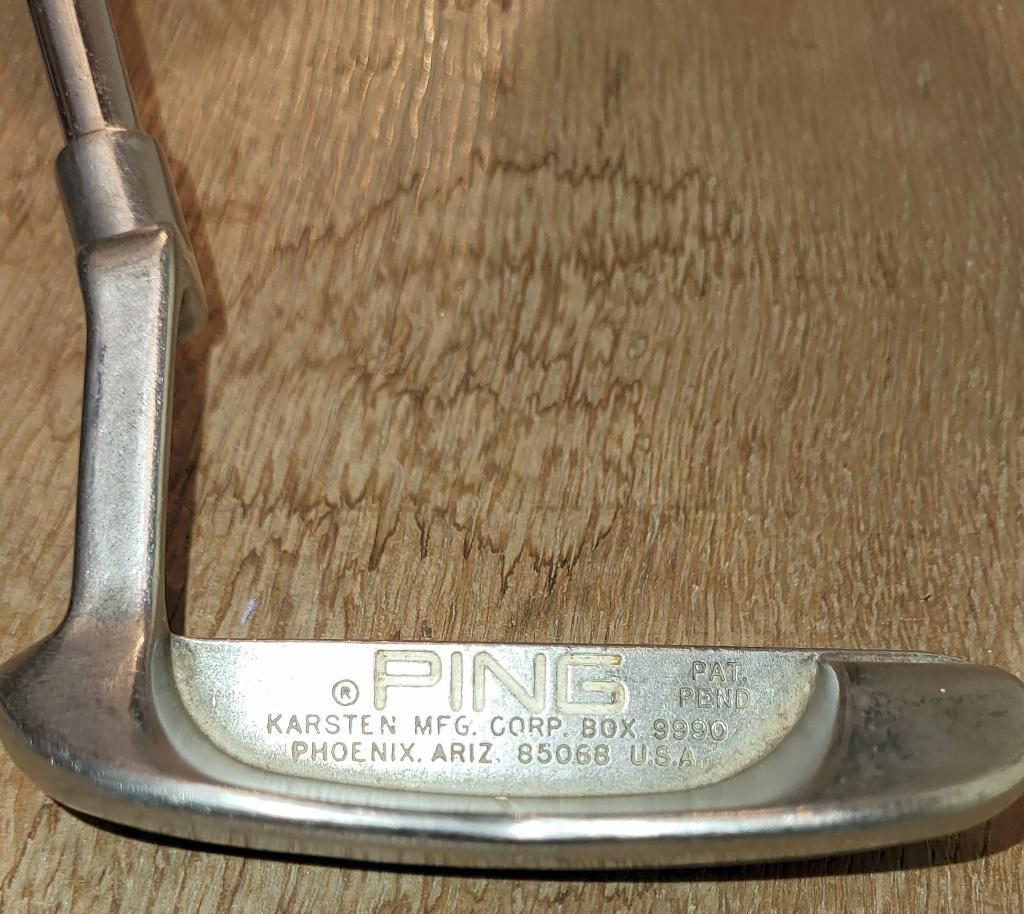 Oude Ping Karsten B61 „Pat Pend” putter uit 1976, Ophalen of Verzenden, Gebruikt, Club, Ping