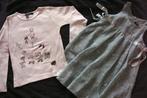 Exclusieve jurk & t-shirt, merk: Lili Gaufrette, maat: 116, Ophalen, Meisje, Lili Gaufrette, Zo goed als nieuw