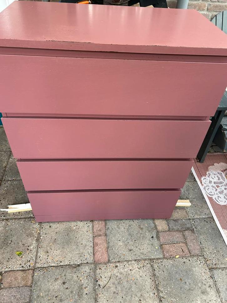 Ikea malm 4 lade kast, Huis en Inrichting, Kasten | Ladekasten, Zo goed als nieuw, Minder dan 100 cm, 50 tot 100 cm, 25 tot 50 cm