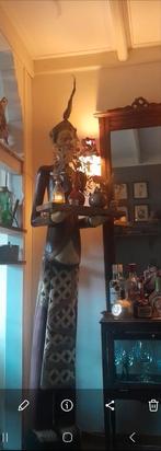 Wajang clown massief hout, Ophalen of Verzenden