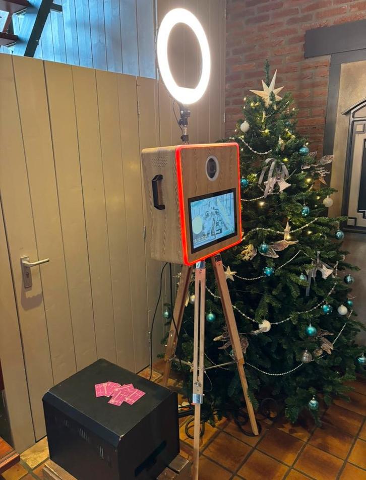 Uniek àlles inclusief concept: Photobooth goedkoop huren, Hobby en Vrije tijd, Feestartikelen | Verhuur, Zo goed als nieuw, Ophalen