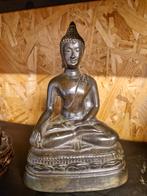 Antiek bronzen Buddha beeld, Ophalen, Gebruikt