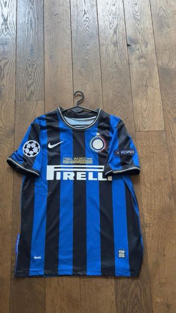 Sneijder champions league winnende shirt L beschikbaar voor biedingen