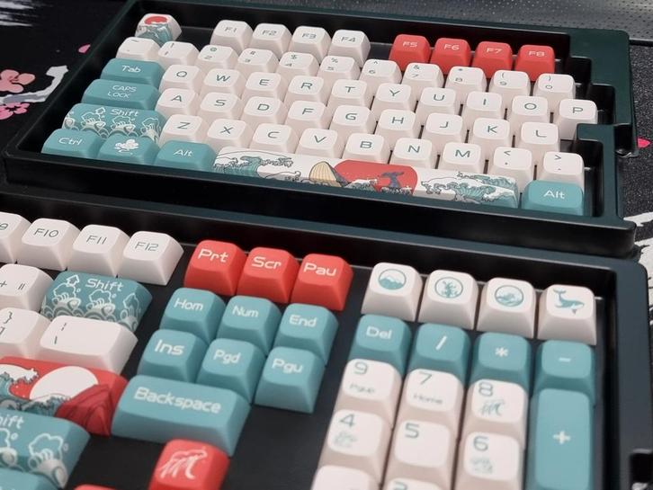 XVX Coral Sea Keycap Set - Nieuw!, Computers en Software, Toetsenborden, Nieuw, Qwerty, Ophalen of Verzenden