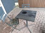 Leuke bistroset voor balkon of tuin, Tuin en Terras, Gebruikt, Tuinset, Hout, Eettafel