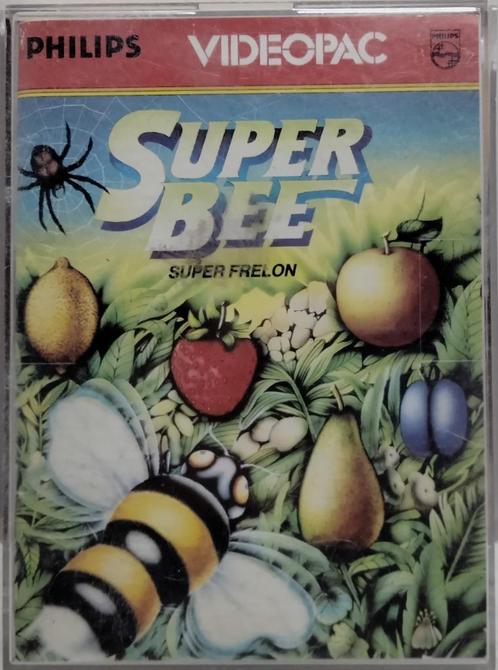 Super Bee 50, VideoPac Video Game Cartridge, met boekje, Spelcomputers en Games, Games | Overige, Gebruikt, 2 spelers, Vanaf 3 jaar