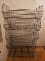 5 Grote Draadmanden (verrijdbaar) - Winkelstelling, Ophalen