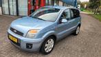 Ford Fusion 1.4 16V 2007 blauw nieuwe apk Airco nap  netjes!, Auto's, Voorwielaandrijving, Zwart, Blauw, Origineel Nederlands