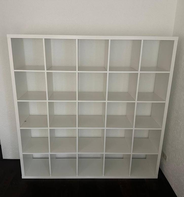 IKEA Kallax 5x5 bookcase, Huis en Inrichting, Kasten | Boekenkasten, Gebruikt, 150 tot 200 cm, 150 tot 200 cm, 25 tot 50 cm, Ophalen