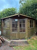 Houten tuinhuis, Tuin en Terras, Ophalen, Gebruikt, Hout, 200 tot 400 cm
