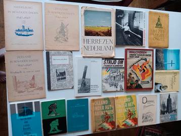 Collectie 19 boekjes over Zeeland in de Tweede Wereldoorlog beschikbaar voor biedingen