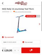 Stunstep nkd rally v4, Fietsen en Brommers, Steps, Ophalen, Zo goed als nieuw, Gewone step