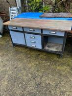 werkbank met lades, Ophalen, Gebruikt, 170 cm of meer