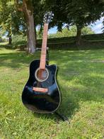 SX semi accoustische gitaar met toebehoren, Muziek en Instrumenten, Snaarinstrumenten | Gitaren | Akoestisch, Ophalen, Zo goed als nieuw