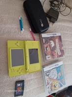 Nintendo DS  + adapter + 3 spellen  50€, Ophalen of Verzenden, DS Lite