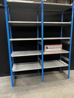 Nette stalen stelling / legbordstelling Dexion 60cm diep rek