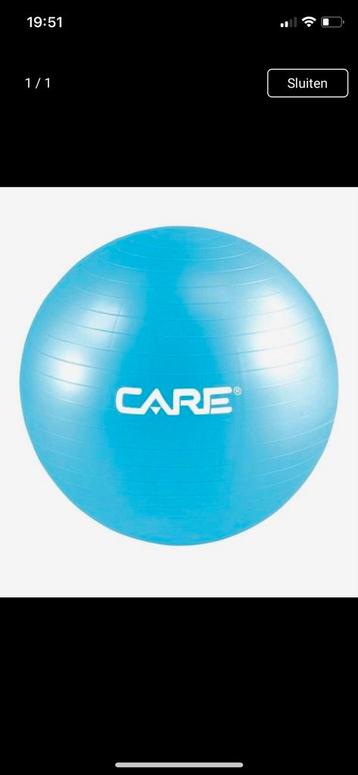 Zwangerschaps/ fitness bal 65 cm van Care