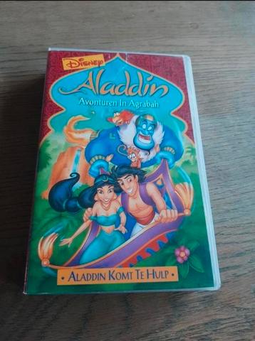 Disney Aladdin avonturen in Agrabah videoband. Komt te hulp. beschikbaar voor biedingen