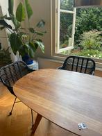 Rotan kuipstoelen, Ophalen, Gebruikt, Zwart, Riet of Rotan