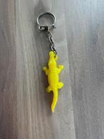 Sleutelhanger Gele krokodil, Ophalen of Verzenden, Gebruikt, Dier of Natuur