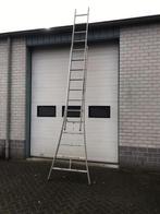 Diverse ladders en trappen + RSS dakrandbeveiliging, Doe-het-zelf en Verbouw, Ladders en Trappen, Ladder, Gebruikt, 4 meter of meer