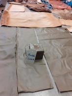 resten meubel leer, Hobby en Vrije tijd, Stoffen en Lappen, Ophalen, Gebruikt, Bruin, Leer of Kunstleer