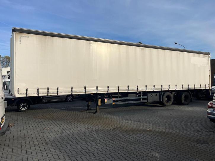 Pacton TBD 232 2 assige schuifzeilen Laadklep Stuuras 23 ton, Auto's, Vrachtwagens, Particulier, Te koop, ABS, Aanhangers en Opleggers