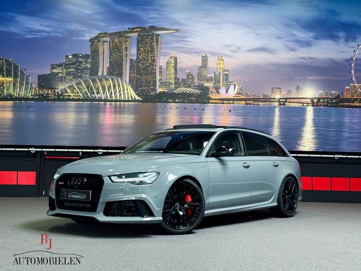 Audi RS6 Avant 4.0 TFSI RS 6 performance Nardo|Milltek|Bose|, Auto's, Audi, Bedrijf, Te koop, RS6, 360° camera, 4x4, ABS, Achteruitrijcamera