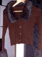 Nieuw donkerbruin vestje, maat M, Kleding | Dames, Truien en Vesten, Ophalen of Verzenden, Nieuw, Maat 38/40 (M), Bruin