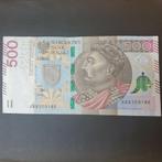 500 zloty Polen 2016 jaar, Postzegels en Munten, Bankbiljetten | Europa | Niet-Eurobiljetten, Los biljet, Ophalen of Verzenden
