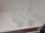 11 glazen ijscoupe's, Huis en Inrichting, Keuken | Servies, Ophalen, Glas of Glazen, Overige stijlen, Glas