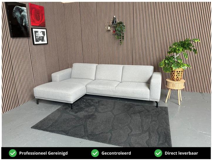 GRATIS LEVERING Montel Viano Loungebank 275x160 REFURBISHED, Huis en Inrichting, Banken | Bankstellen, Zo goed als nieuw, Hoekbank