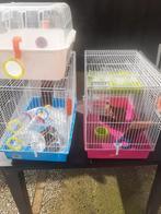 Drie hamsterkooien met toebehoren, Dieren en Toebehoren, 60 tot 90 cm, Kooi, Minder dan 75 cm, Hamster