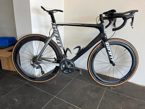 Schadefiets!! Giant Propel Advanced Carbon Racefiets, Fietsen en Brommers, Fietsen | Racefietsen, Gebruikt, Giant, Meer dan 20 versnellingen
