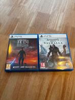 Jedi Fallen Order + AC Valhalla PS5, Ophalen of Verzenden, Zo goed als nieuw