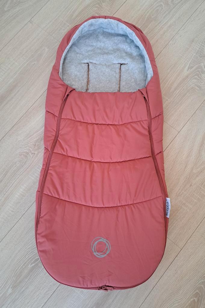 Bugaboo voetenzak - Sunset Red, Kinderen en Baby's, Buggy's, Zo goed als nieuw, Voetenzak, Ophalen of Verzenden
