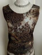 Ophilia jurk maat 42[v], Kleding | Dames, Jurken, Ophalen of Verzenden, Zo goed als nieuw, Maat 42/44 (L), Onder de knie