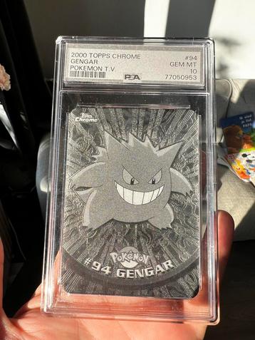 GENGAR 2000 toops chrome #94 metal card beschikbaar voor biedingen