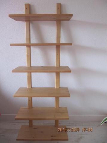 zgan ikea värde wandkast met 6 planken kleur grenen  beschikbaar voor biedingen
