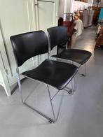 2x vintage design David Rowland stoelen voor Howe, 40/4, Huis en Inrichting, Stoelen, Ophalen, Gebruikt, Twee, -